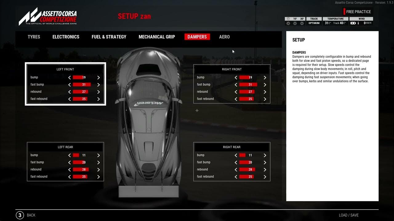 [ACC] Mclaren 720s EVO Setup Zandvoort YouTube