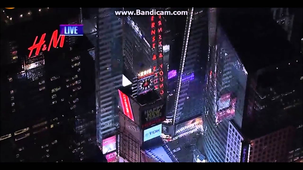 Taylor Swift at Times Square New Years Ball Drop 2015 - YouTube