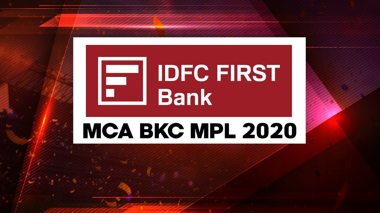 IDFC FIRST MCA BKC MPL 2020| DAY 1 | MATCH 1 - YouTube