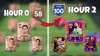 Can I Reached 106 OVR in 7 Days (0$ Spent) FC Mobile 25!