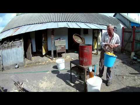 Машина для очистки початков кукурузы от зерна. Теребилка своими руками ...