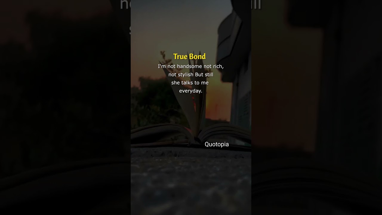 💫 True Bond 💖 She Loves The Soul, Not The Style 😊 | 