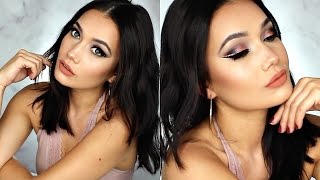 Edgy Rose Gold Makeup Tutorial | #tbt Urban Decay VICE 2 Palette