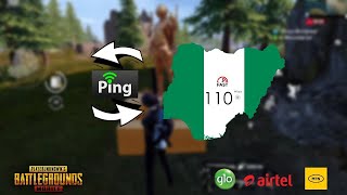 I WAS WRONG.. pubg mobile connection to server lost problem! How to get 20ms in PUBG MOBILE Nigeria screenshot 4