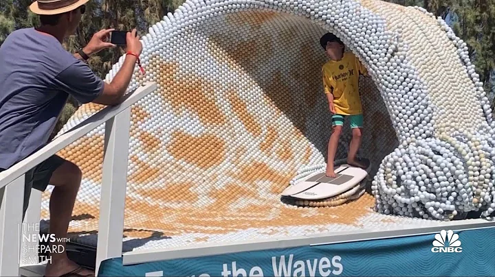 California marine artist turns ocean waste into art