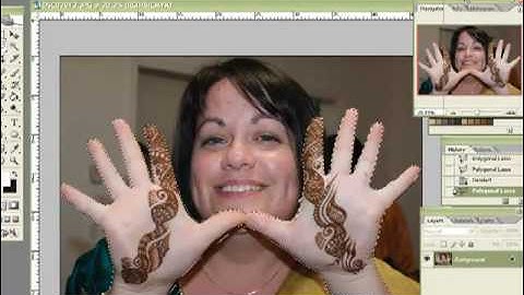 Control the Depth of Field using Photoshop.