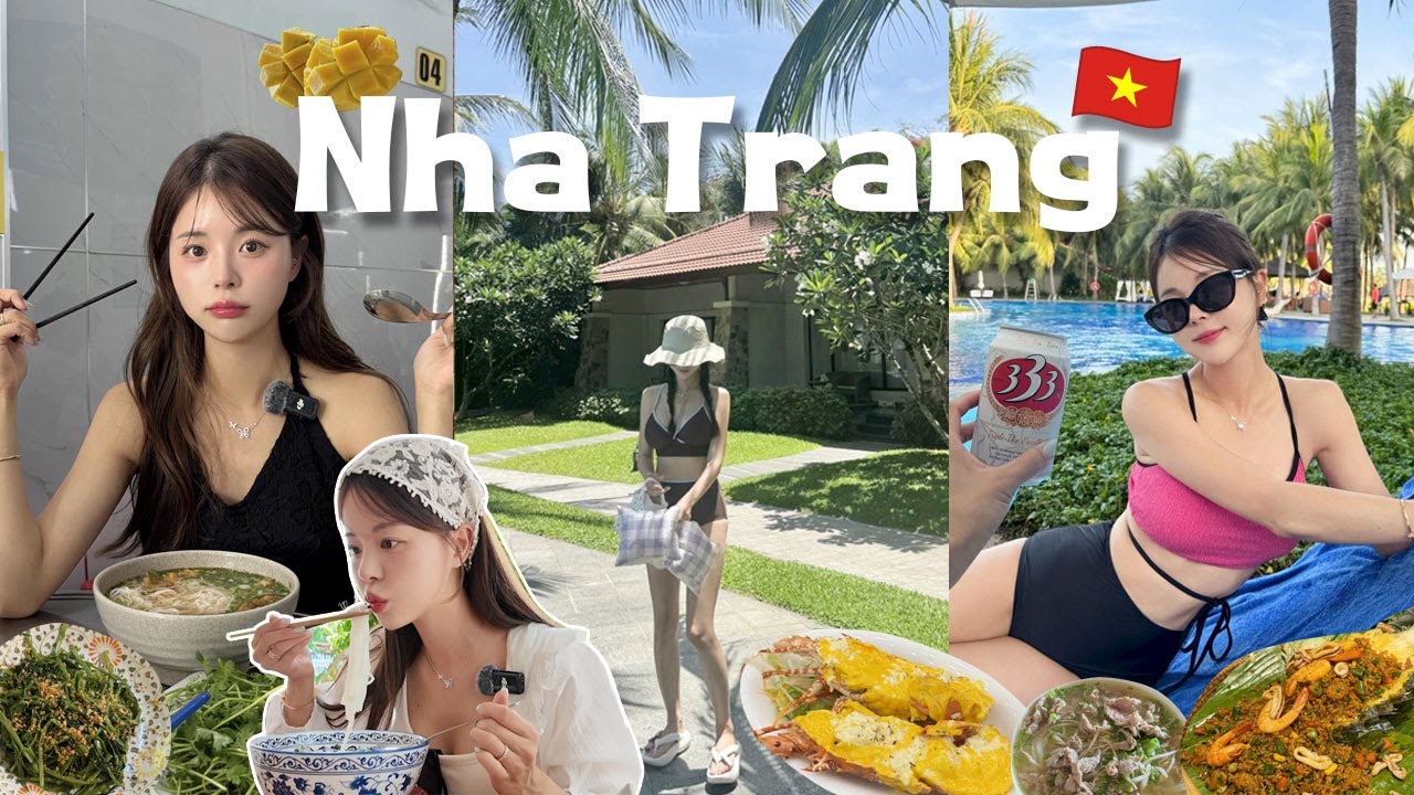 [여행vlog] 3박4일 매끼 맥주 마시고 맛집 찾아가는 나트랑 여행기🇻🇳 _ 쌀국수 8끼,빈펄럭셔리 리조트,현지맛집,쇼핑리스트,꽉찬 여행코스