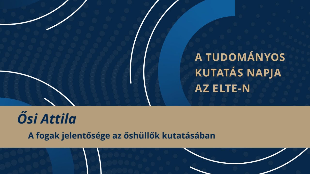 Ősi Attila: A fogak jelentősége az őshüllők kutatásában