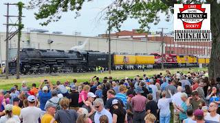 Union Pacific Big Boy #4014 visits the Lake Shore Railway Museum: Full Whistle Stop
