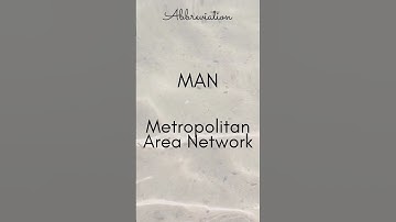 MAN   Metropolitan Area Network