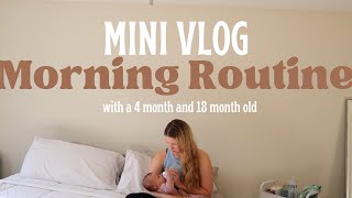 How I Tackle Mornings with Two Under Two: My Routine