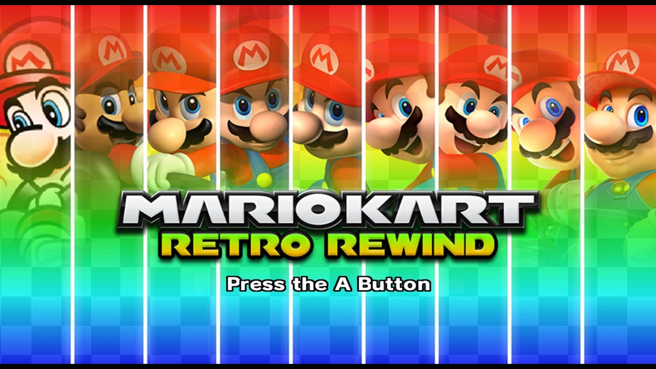 Playing Through Every Mario Kart Retro Rewind Course #2 - N64 + GBA