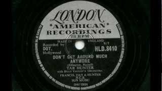 Miniatura del video "Tab Hunter 'Don't Get Around Much Anymore' 78 rpm"