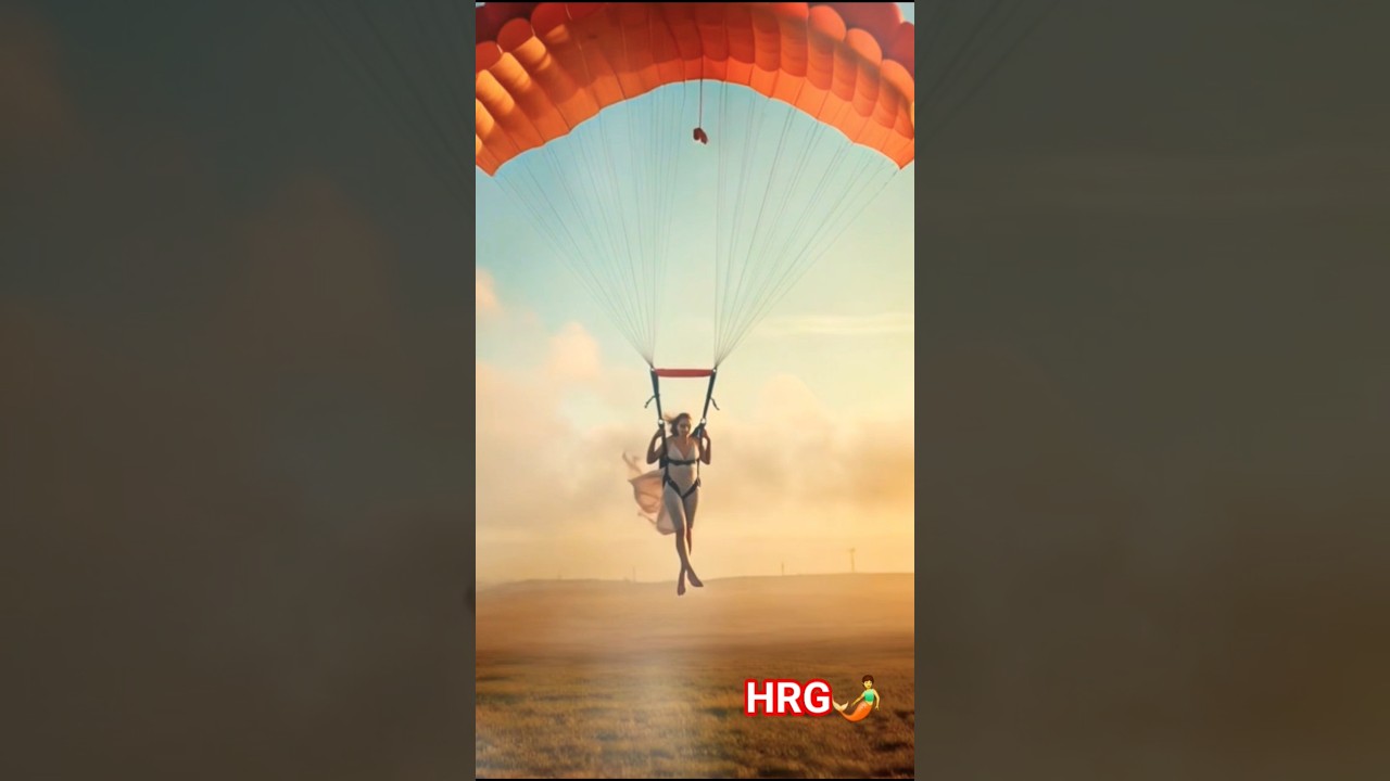 From Sky to Earth: A 24-Second Dance with Gravity🌟#cinematic#skydiving#freefall#parachute