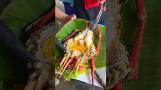 Big, juicy ones 🔥 Grilled river prawns with super spicy seafood sauce 🔥 #Streetfood #MoMaKin #Riv...