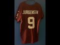 WASHINGTON JERSEY NO.9 SONNY JURGENSEN , #Shorts #NFL ,
