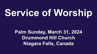 Sunday March 31 2024 Easter Worship