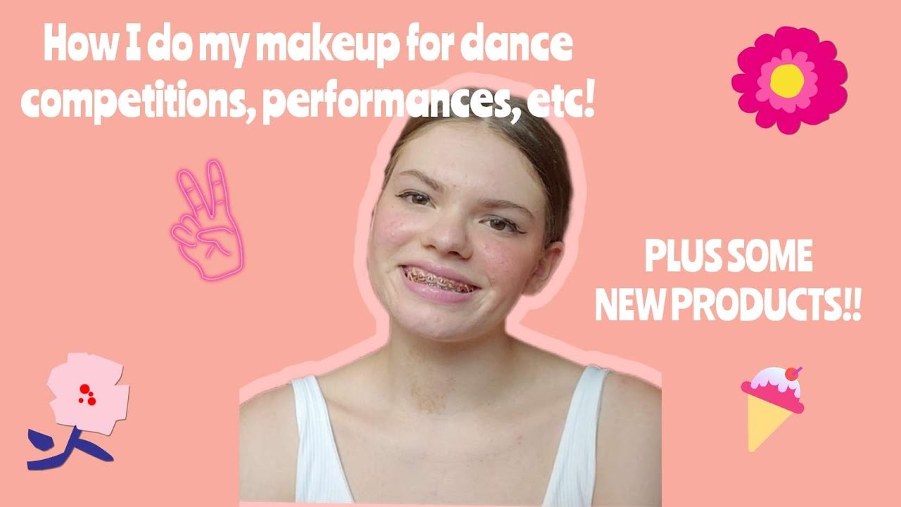 How I Do My Dance Competition Makeup + (TRYING SOME NEW PRODUCTS OUT ...