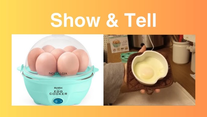 Reviewing Walmart Nostalgia egg cooker- Making an omelette 