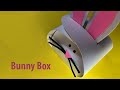 How to Make a Cute Bunny Box with Free SVG File