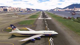 Queen of the Skies Returns | British Airways Landor 747 at Kai Tak