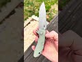 FRESH EDGE ON MY NEW HINDERER XM18 3.5 NO CHOIL SLICER!