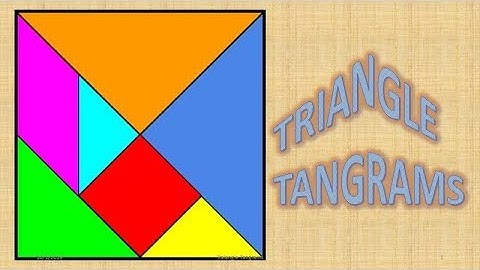 Triangle Tangrams