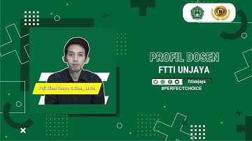 Profil Dosen FTTI UNJAYA – Puji Winar Cahyo, S.Kom., M.Cs.