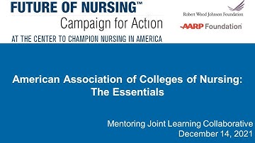 American Association of Colleges of Nursing: The Essentials