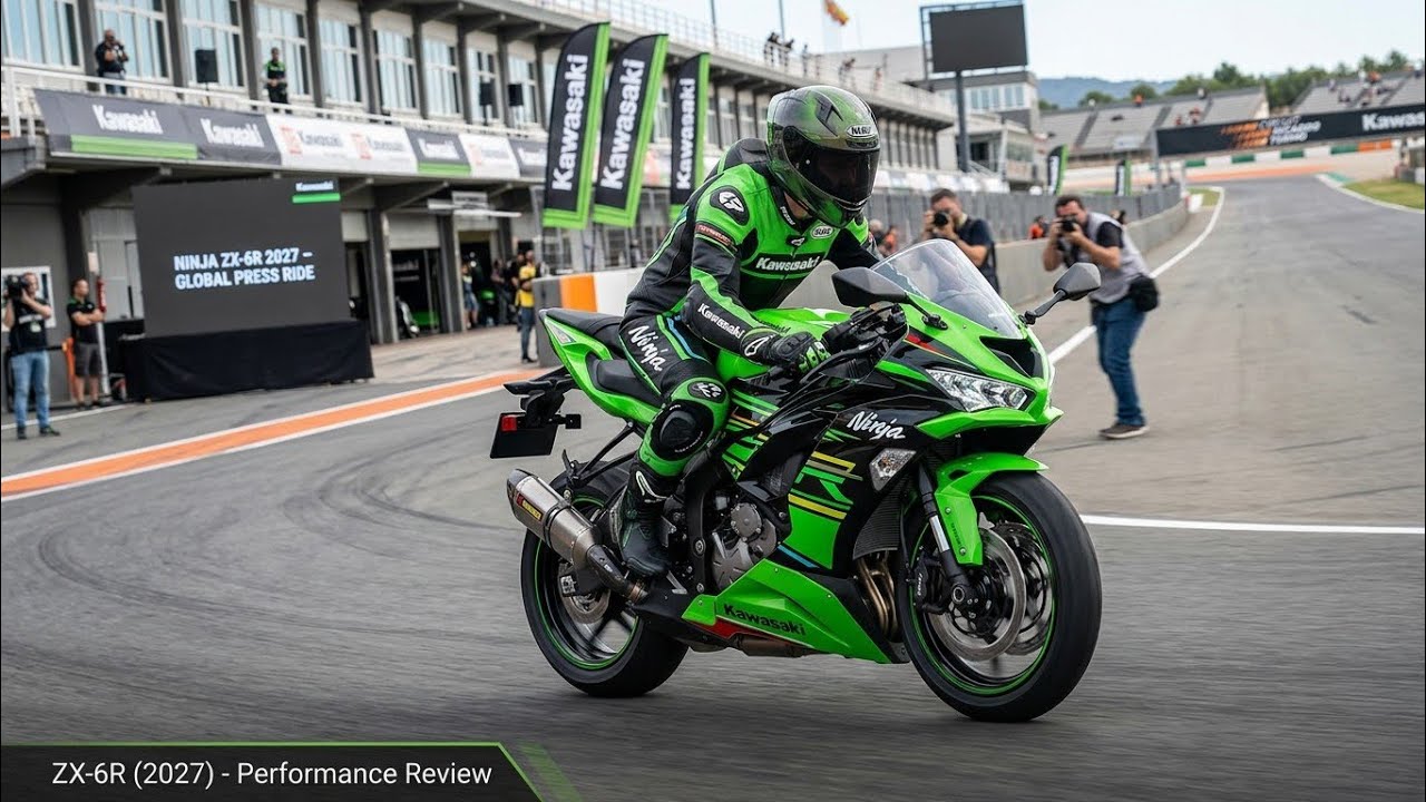 NEW 2027 Kawasaki ZX-6R – Faster, Sharper & More Aggressive! - YouTube