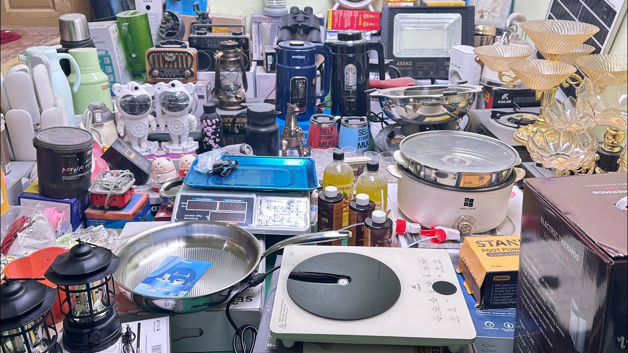 HÀNG VỀ SIÊU ĐẸP BỘ CHUYÊN CHÈ CỐI SAY, BỘ NỒI 6 MÓN, MÁTXA Mới,...