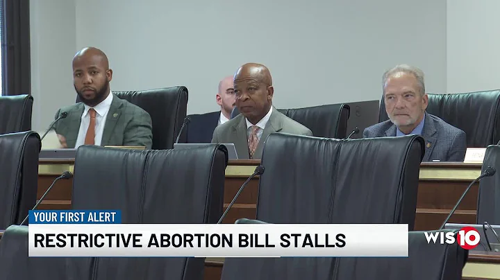 What would have been the most restrictive abortion bill in the US stalls in South Carolina