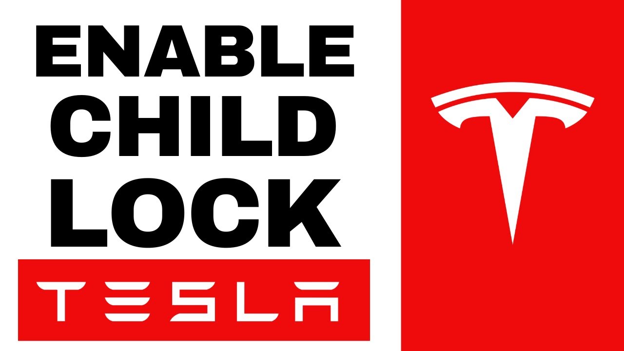 Tesla: How To Enable Child Lock in 1 Minute - 2024