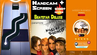 [Beatstar Deluxe] Misery Business (EXTREME) | Paramore | Handcam   Screen