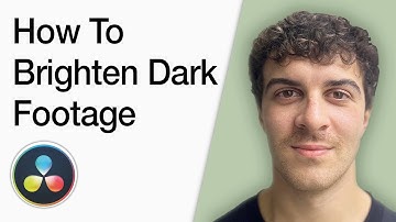 How To Brighten Dark Footage In Davinci Resolve Easy Post-Production (Full 2025 Guide)