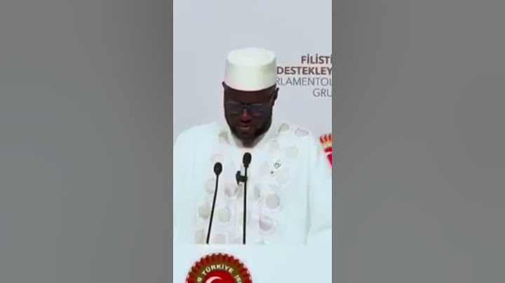 le discours important du président El Malick Ndiaye