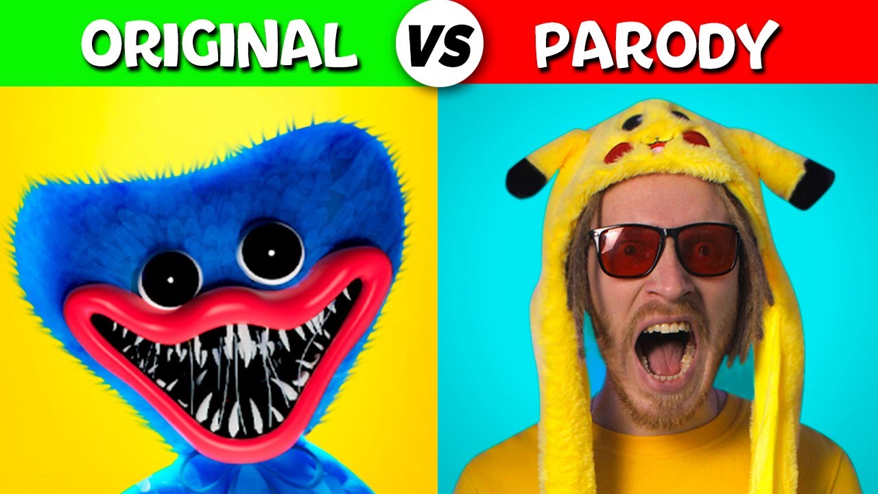 Poppy Playtime Chapter 2 Funny Voice Impressions 🤪 (Huggy Wuggy, Bunzo Bunny and other)