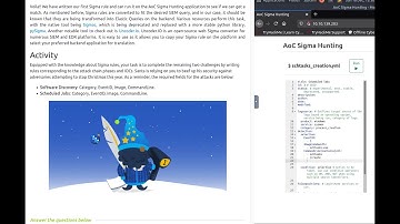 Advent of Cyber 2022 - Day 18 - Sigma Lumberjack Lenny Learns New Rules