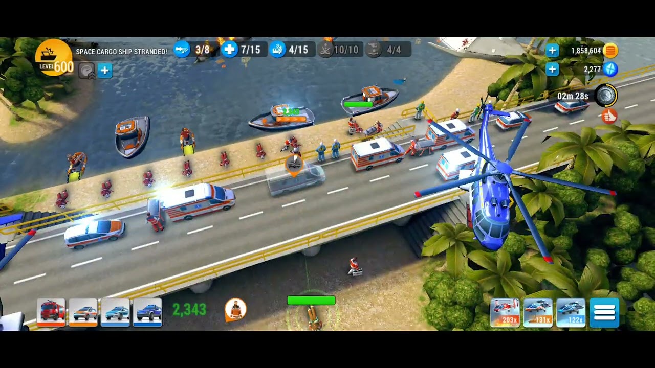 Space Cargo Ship Stranded | EMERGENCY HQ GAMEPLAY