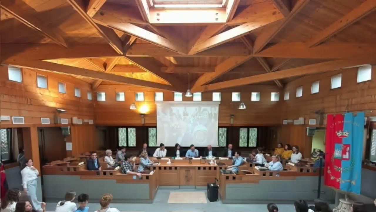 Consiglio comunale dei ragazzi del 21 maggio 2025