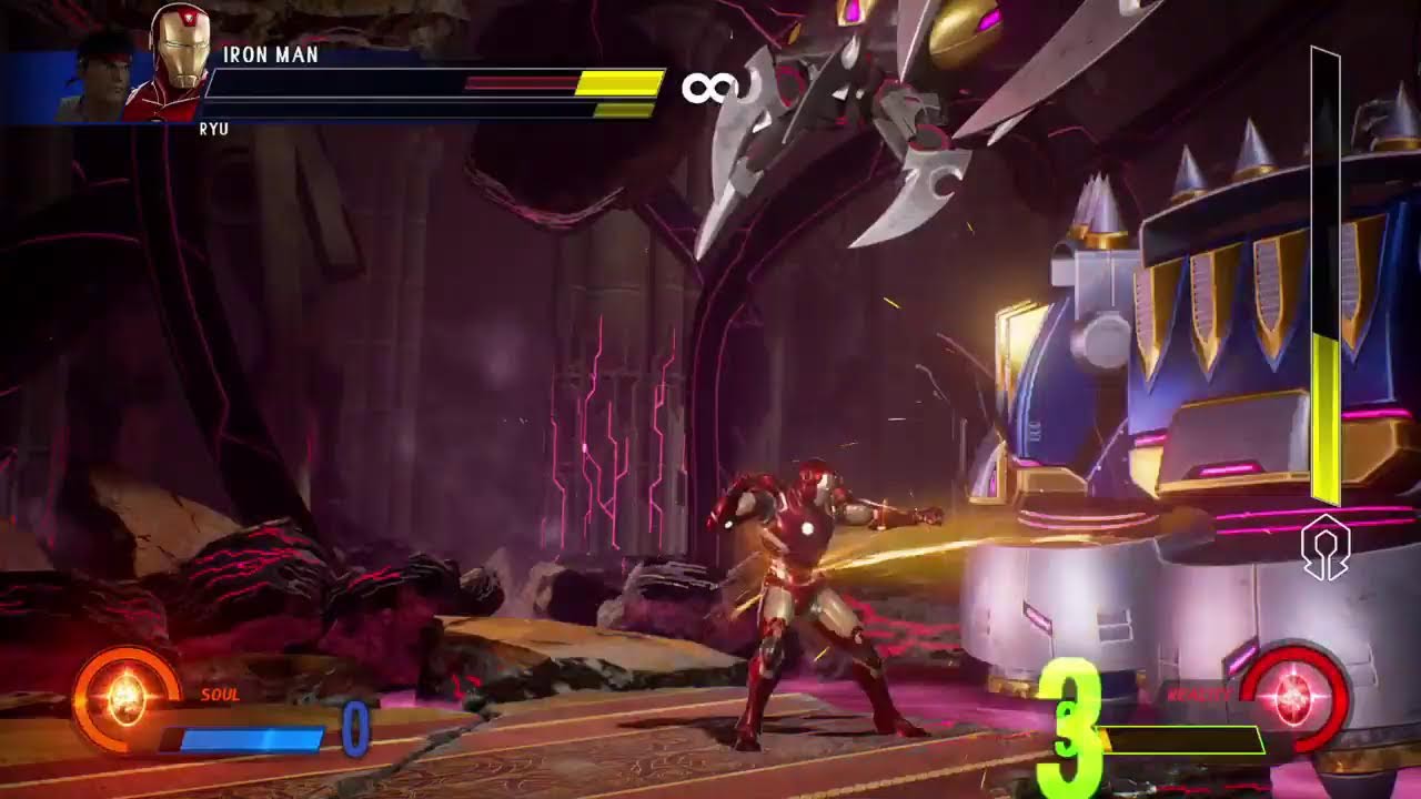 Marvel x Capcom infinity Boss - YouTube