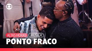 Thiaguinho and Gaab sing 'Ponto Fraco' on the Altas Horas stage! | TV Globo