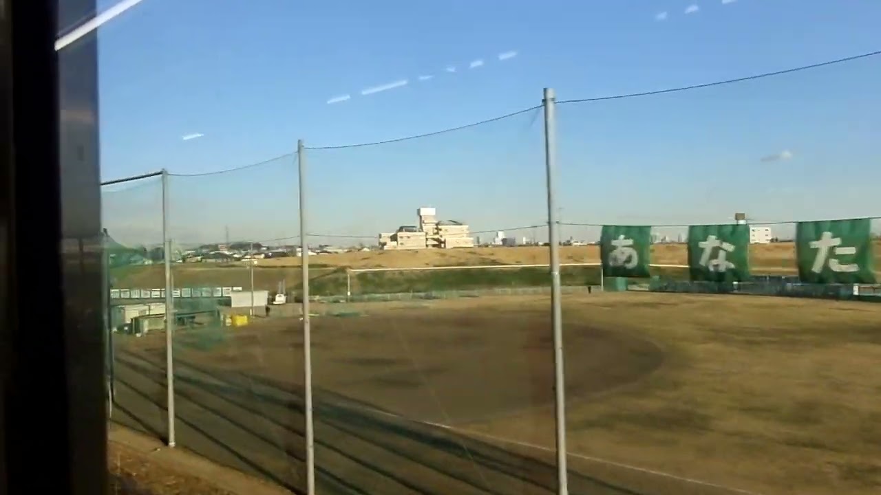 東京臨海高速鉄道70-000形MT68　側面展望　川越→大宮（快速）　Z1編成