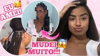 MUDEI MEU CABELO RADICALMENTE PARA O MEU ANIVERSÁRIO - MEU NOVO VISUAL 😱💖 | Ninninha Souza