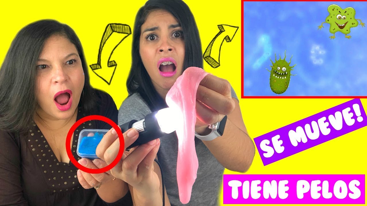 SLIME BAJO EL MICROSCOPIO 🔬 retrospektive