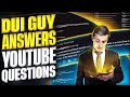 TDG Answers YouTube's DUI Questions (BLOOPERS at the end)