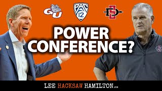PAC-12 Basketball Power Conference? Gonzaga's Mark Few joins San Diego State's Brian Dutcher.