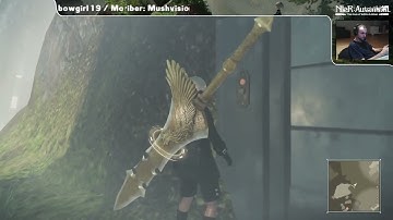 VOD: NieR Automata: The End of YoRHa Edition (Switch) - Blind Playthrough - Route C (3/3)