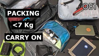 How To Pack Under 7kg Carry On