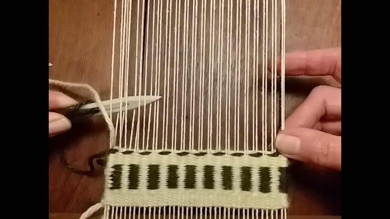 Tejido en faz de trama. Diseños combinando Rayado Vertical y Sarga. Parte 2